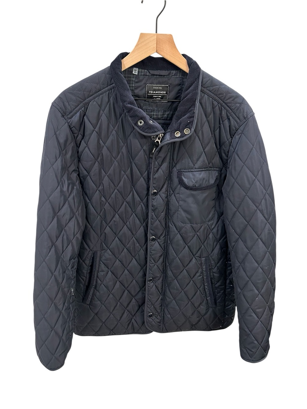 7 Diamonds Men’s Quilted Jacket – Size XL